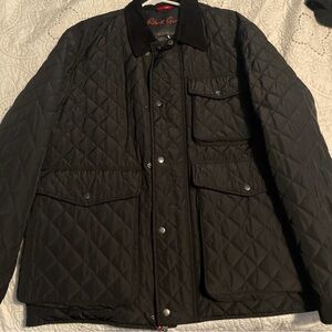 NWT Robert Graham Quilted Jacket M Black